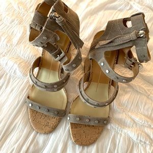 Dolce Vita Tan Heeled Sandals